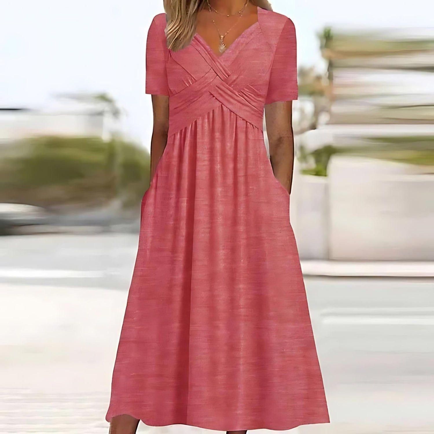 JAMAICA™ | ELEGANTTI VATSANPEITTO MIDI-MEKKO