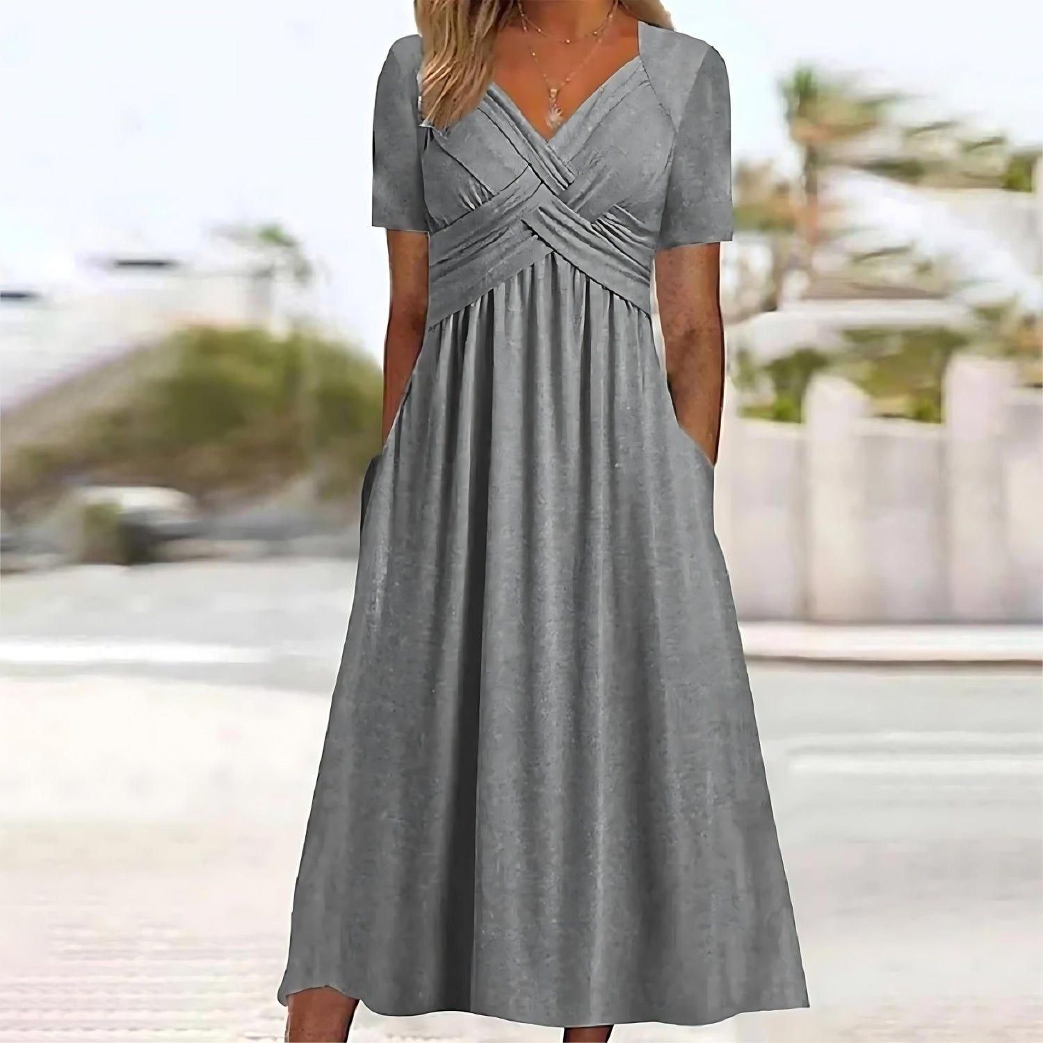 JAMAICA™ | ELEGANTTI VATSANPEITTO MIDI-MEKKO