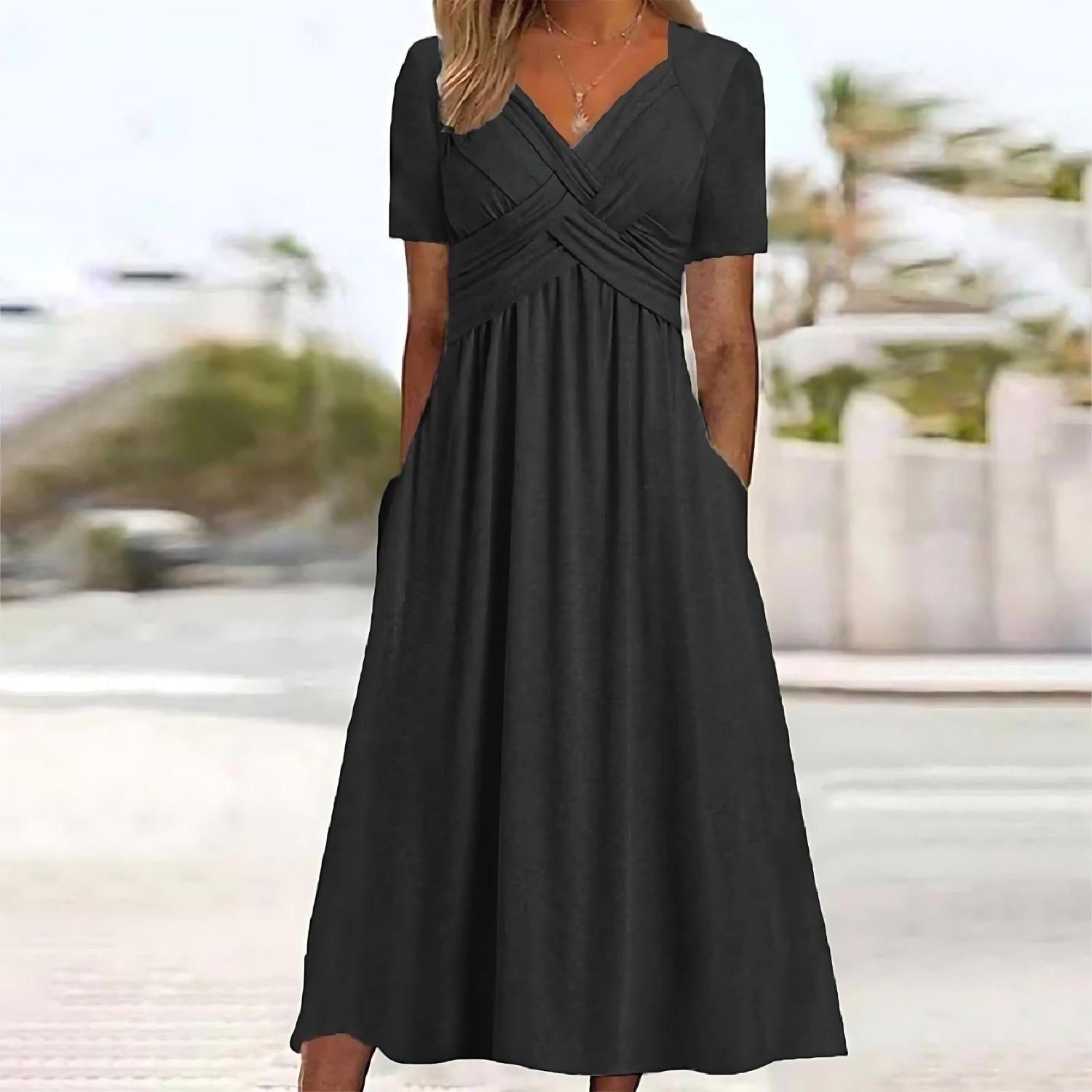JAMAICA™ | ELEGANTTI VATSANPEITTO MIDI-MEKKO